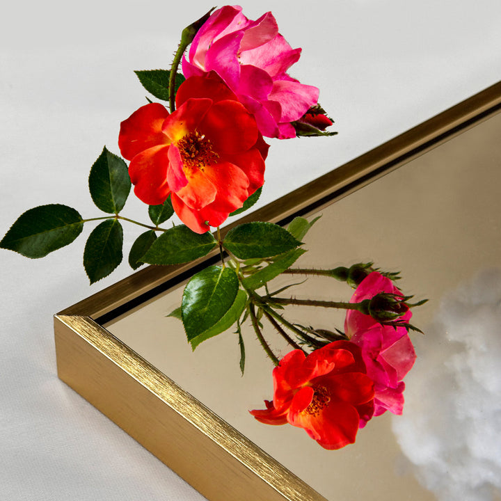 Arch Metal Arched Wall Mirror (Set of 2) Latitude Run® Size: 36'' x 24'' Finish: Gold