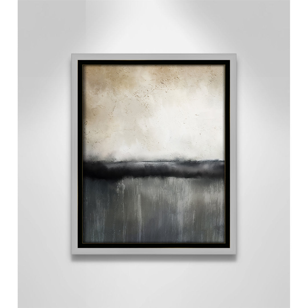 Sunset by Kimberly Allen Print Joss & Main Size: 11.5" H x 9.5" W x 2" D Format: Silver Framed Canvas