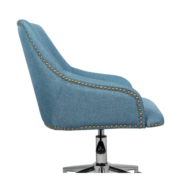 Aanshi Task Chair Lark Manor™ Upholstery Color: Teal