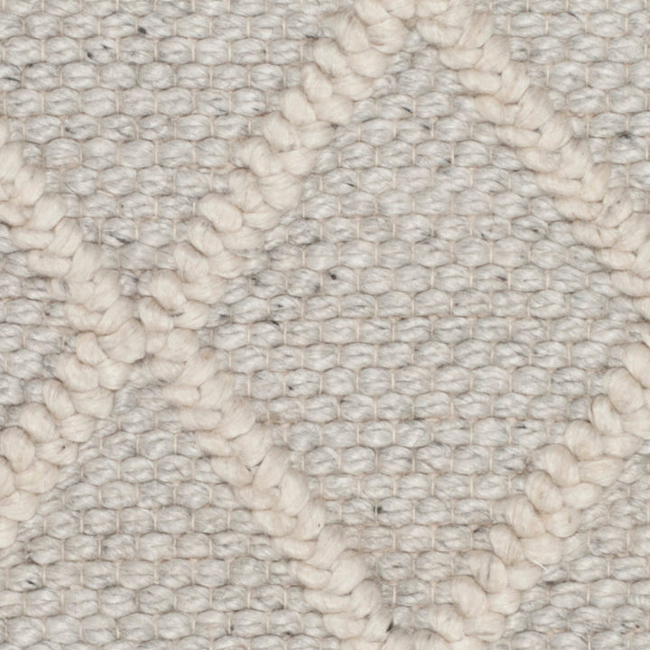 Huberty Hand Woven 60% Wool And 40% Viscose Geometric Rug Union Rustic Rug Size: Round 6'