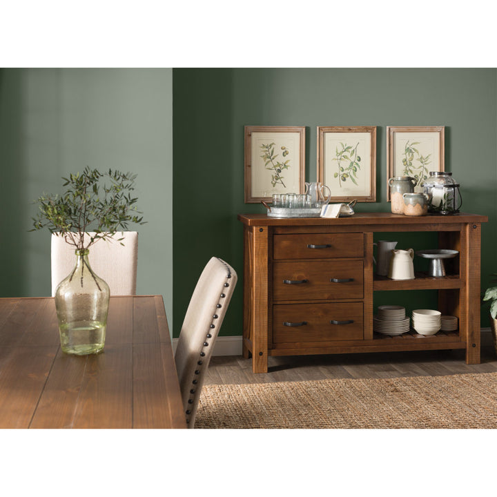 Evy Olive Leaf Botanical' - 4 Piece Picture Frame Graphic Art Print Set on Paper Birch Lane™