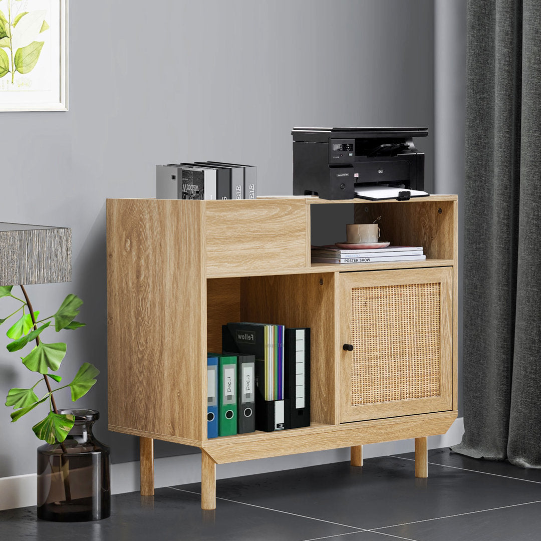 Audio Cabinet Breakwater Bay Color: Natural
