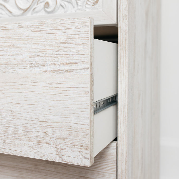 Hoang 6 Drawer Double Dresser Lark Manor™ Color: Whitewash