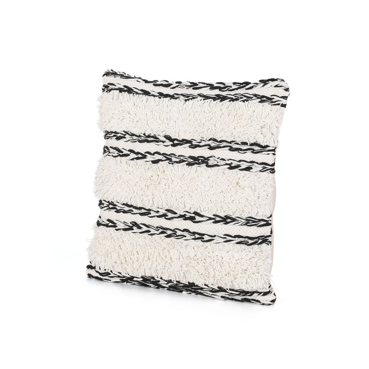 Cannock Boho Cotton Throw Pillow Cover Dakota Fields