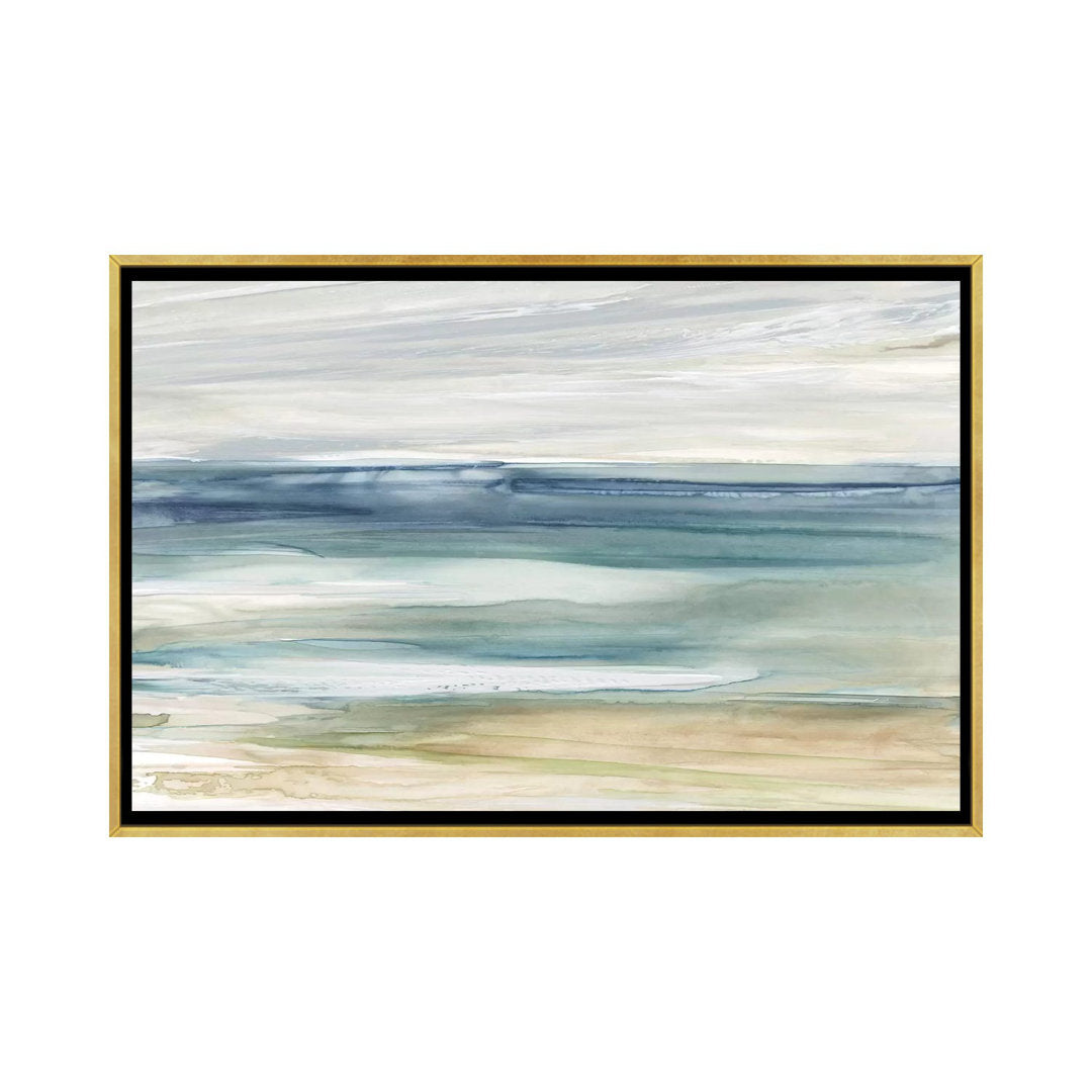 Ocean Breeze by Carol Robinson Painting Print The Twillery Co.® Size: 18" H x 26" W x 1.5" D Format: Black Framed, Mat Included: No Mat