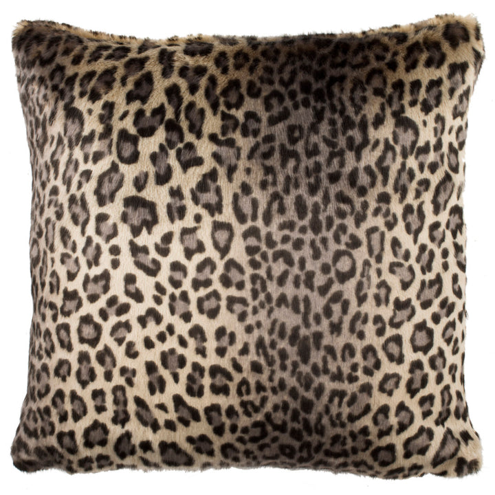 Faux Leopard Throw Pillow Safavieh