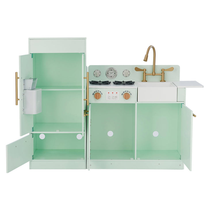 Little Chef Charlotte Modern Play Kitchen Teamson Kids Finish: Mint