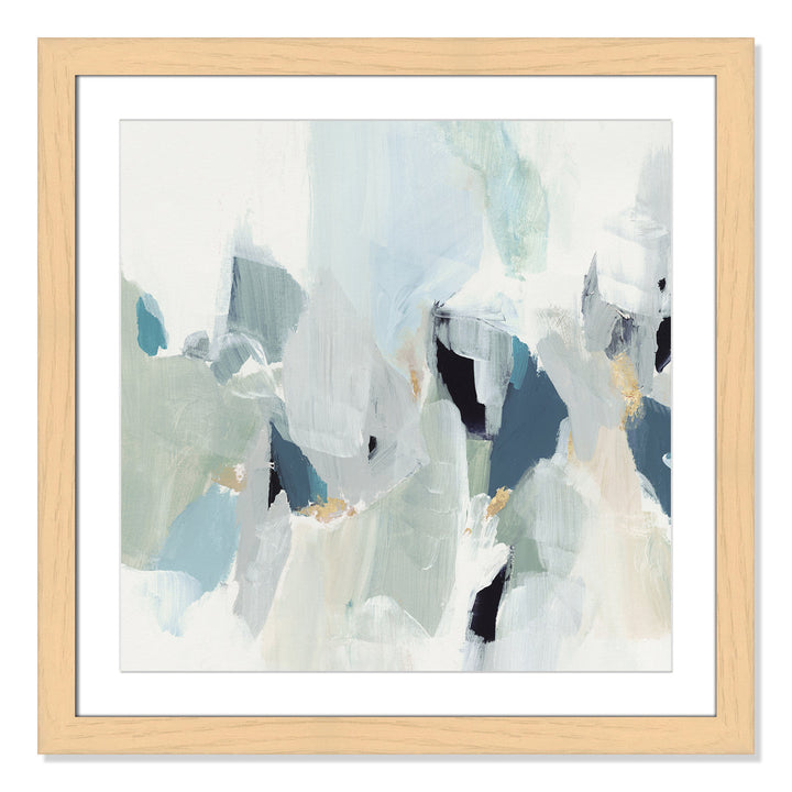Little Talks II by Isabelle Z - Picture Frame Print on Canvas Casa Fine Arts Size: 29" H x 29" W x 1.25" D Format: Natural Picture Framed Paper