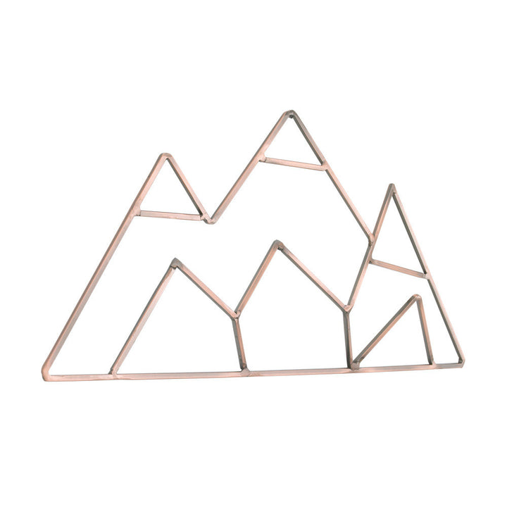 NoJo Mountain Arrington Shaped Wire Nursery Wall Decor, Copper Finish Isabelle & Max™