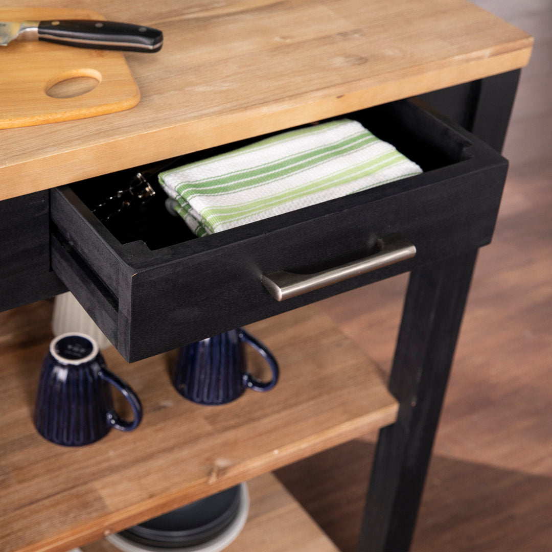 Vandermark Expandable Freestanding Kitchen Island Laurel Foundry Modern Farmhouse®