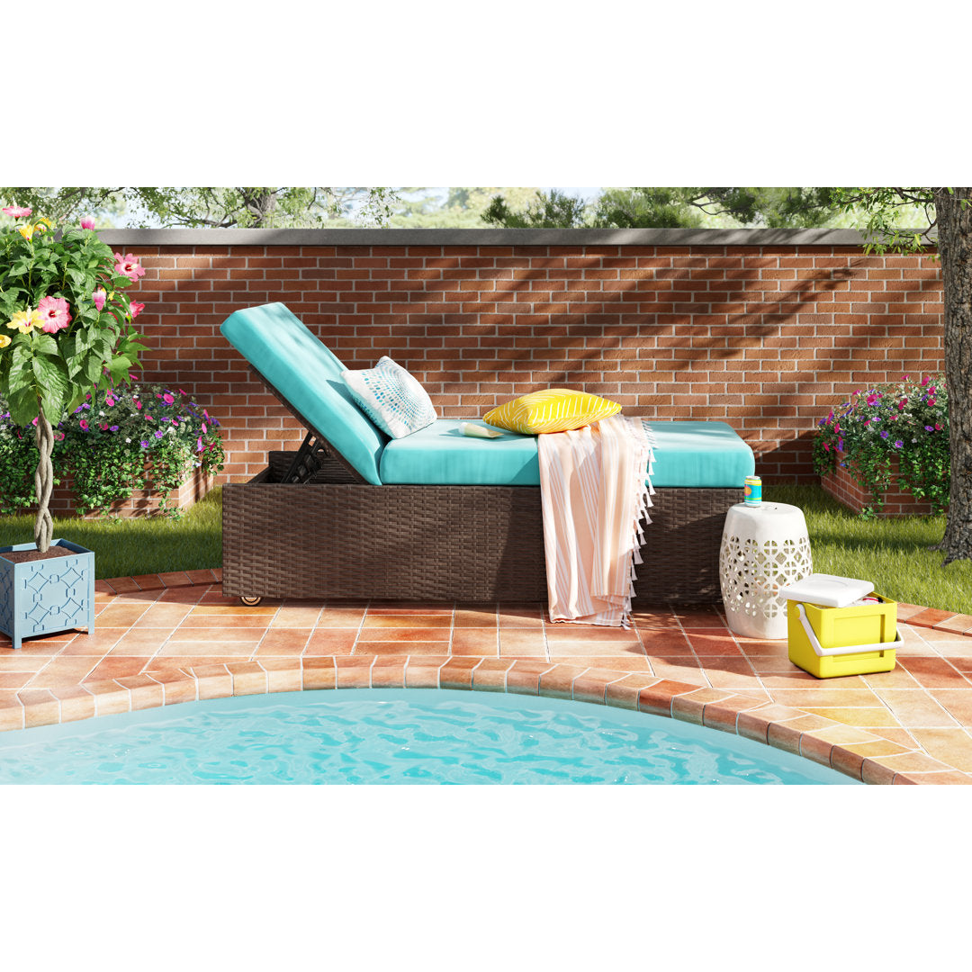 Outdoor Rectangular Pillow Cover & Insert Designs Direct Creative Group Color: Blue