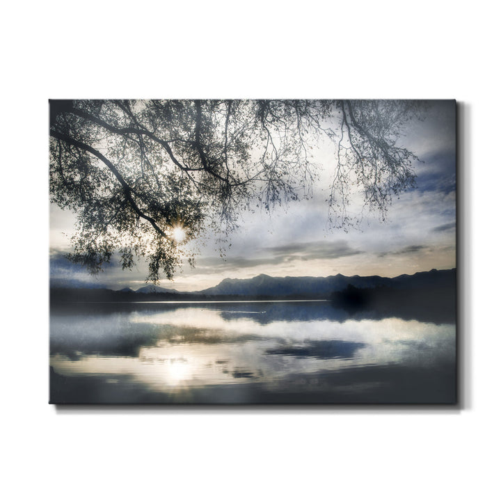 Staffelsee Lake - Wrapped Canvas Print Millwood Pines Size: 48" W x 36" H