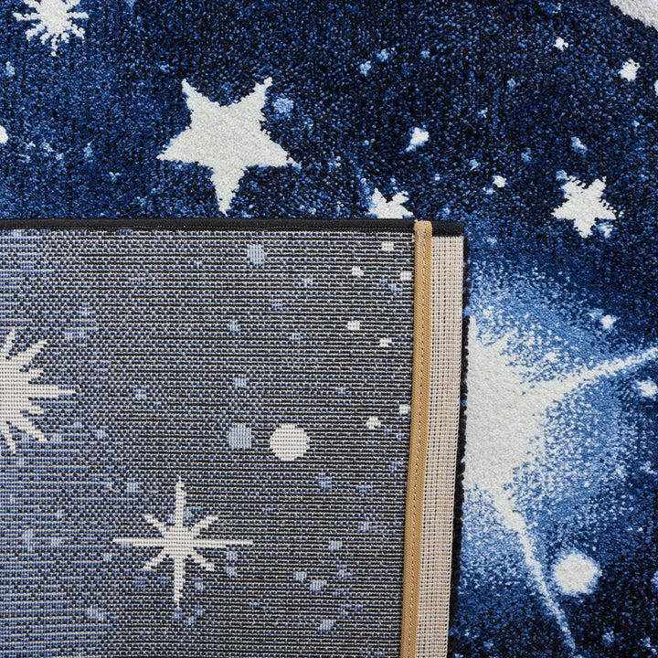 Highfill Dark Blue/Light Blue Area Rug Viv + Rae™ Rug Size: Runner 2'3" x 12'