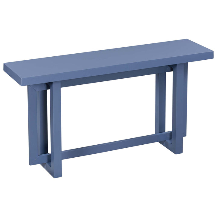 Thedrick 59" Extra Long Entryway Table Console Table 17 Stories Color: Blue
