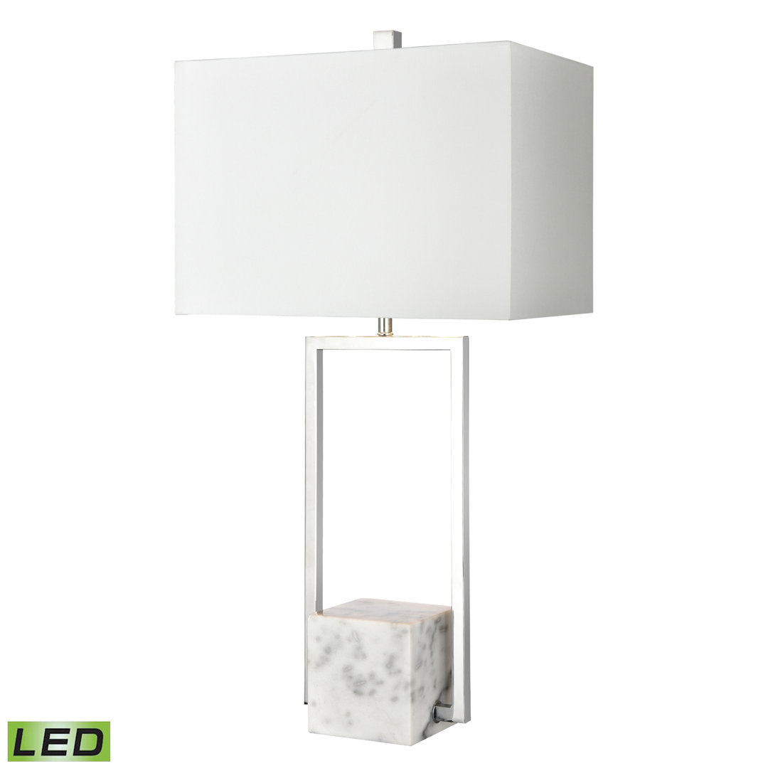 Ulderica 31" Chrome Table Lamp Orren Ellis Bulb Included: Yes