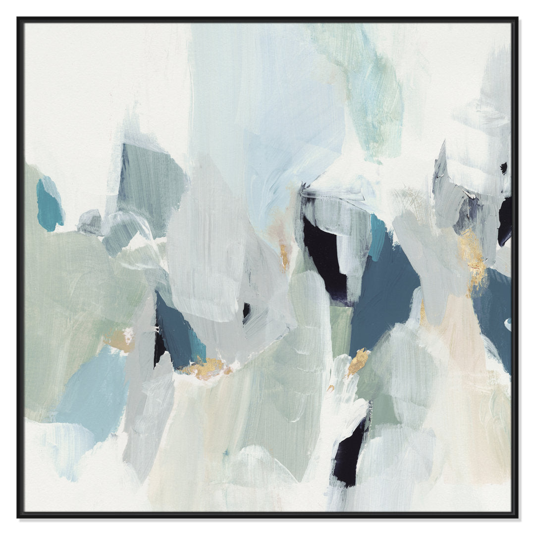Little Talks III' by Isabelle Z - Painting Print Casa Fine Arts Size: 46.5" H x 46.5" W x 2" D Format: Black Framed Canvas