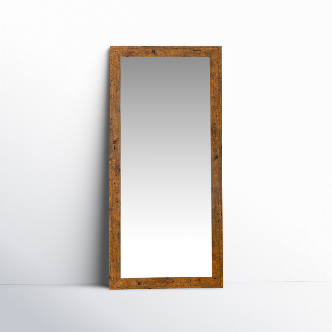 Lundeen Mirror Andover Mills™ Size: 70.5" H x 32" W Finish: Light Walnut