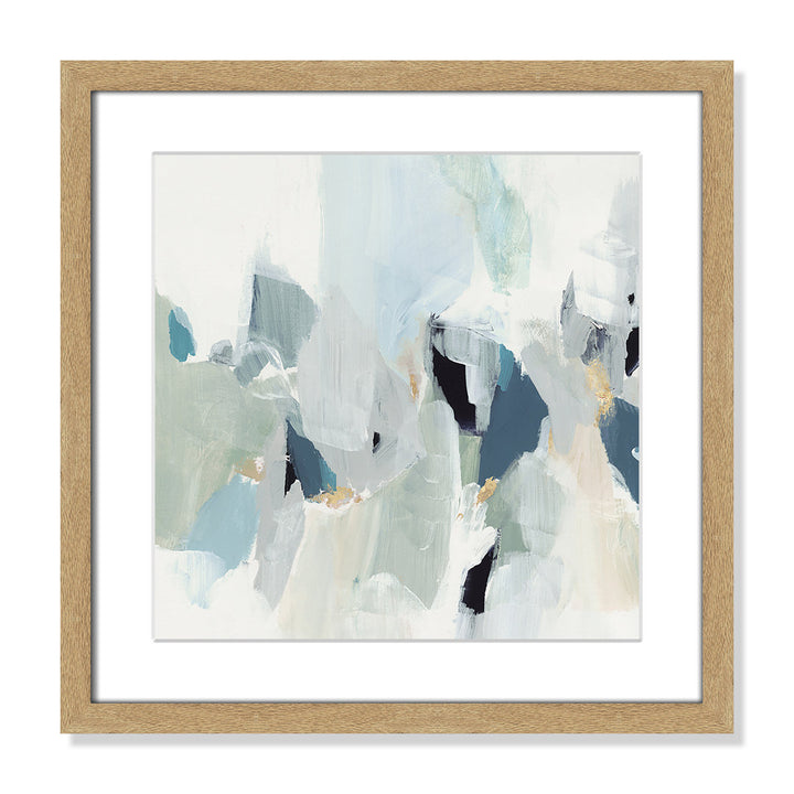 Little Talks II by Isabelle Z - Picture Frame Print on Canvas Casa Fine Arts Size: 17" H x 17" W x 1.25" D Format: Natural Picture Framed Paper