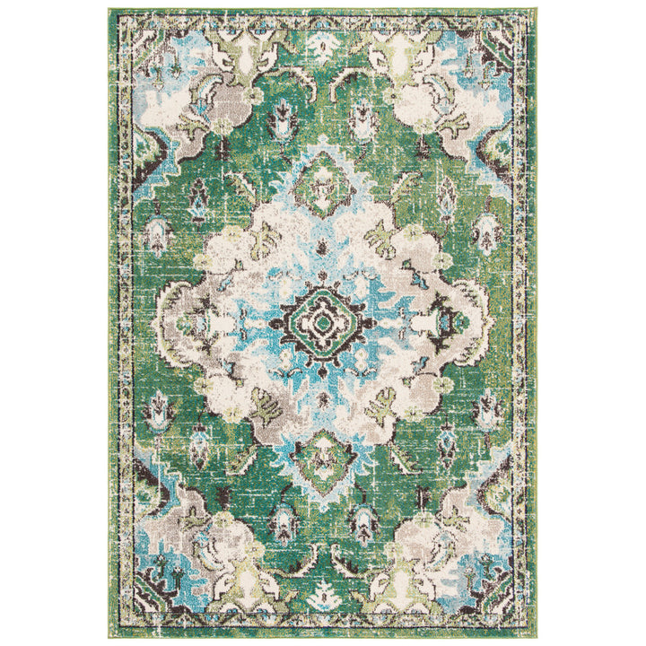 Shanna Oriental Green Area Rug Mistana™ Rug Size: Rectangle 10' x 14'