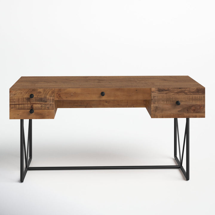 Rafi Solid Wood Writing Desk Birch Lane™