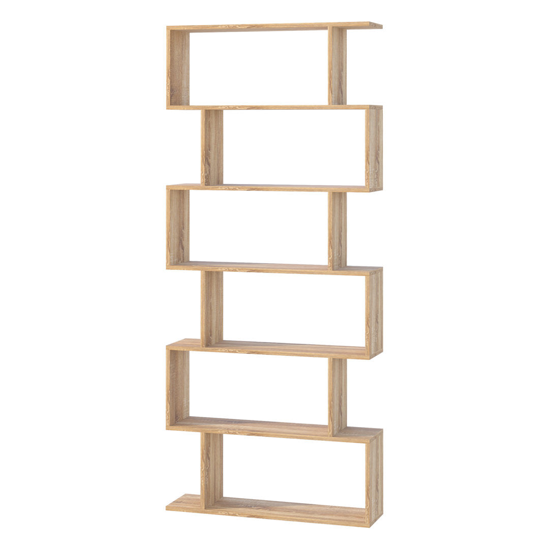 Susann 75.5" H x 31.5" W Geometric Bookcase Wrought Studio™