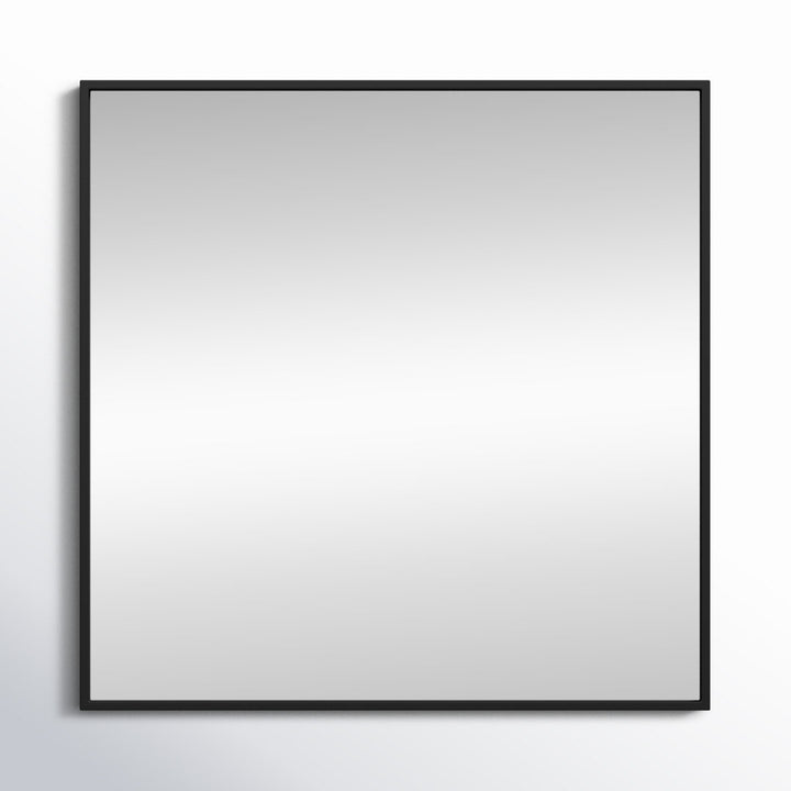 Valparaiso Accent Mirror Wade Logan® Size: 24"  x 24"  Finish: Black