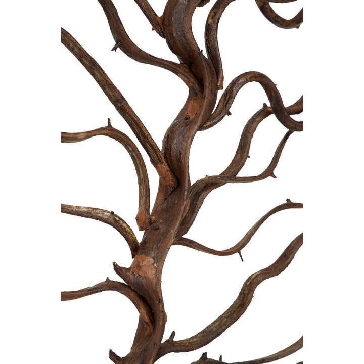 Rectangular Bauhinia and Teak Wood Wall Décor World Menagerie