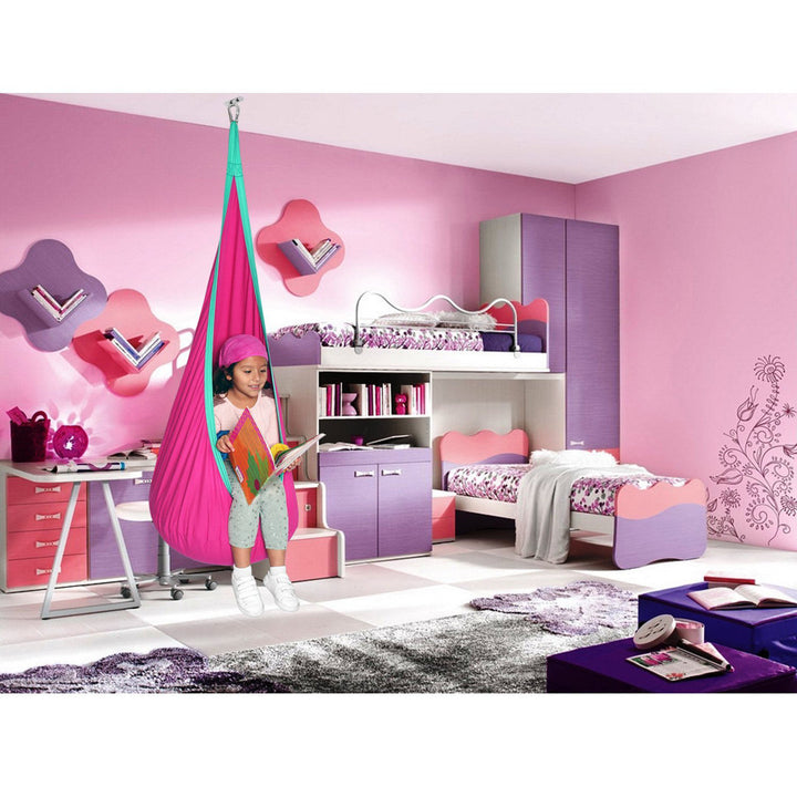 Iddings Porch Swing Zoomie Kids Frame Color: Pink