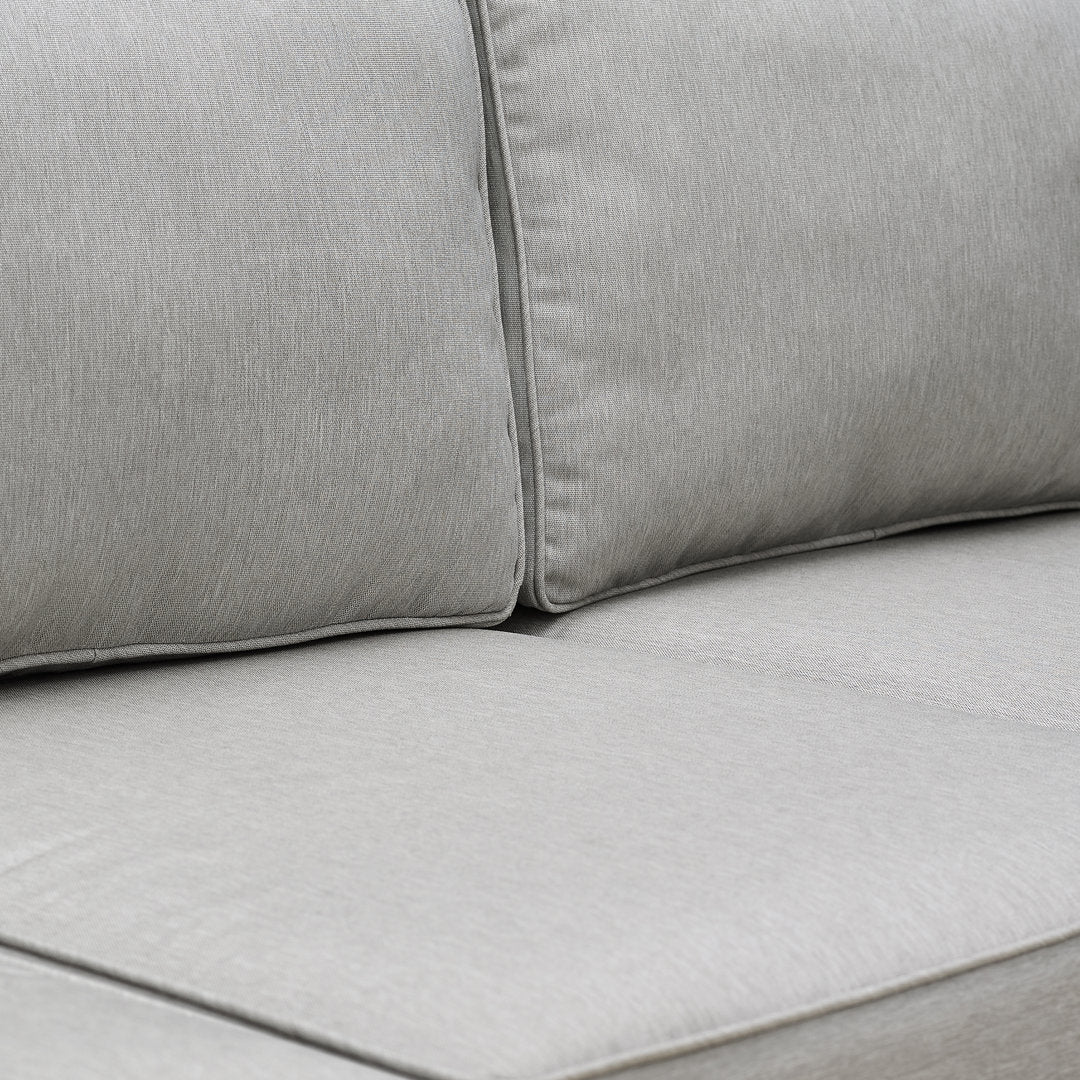 Gabor 75.75" Wide Outdoor Wicker Patio Sofa with Cushions Birch Lane™