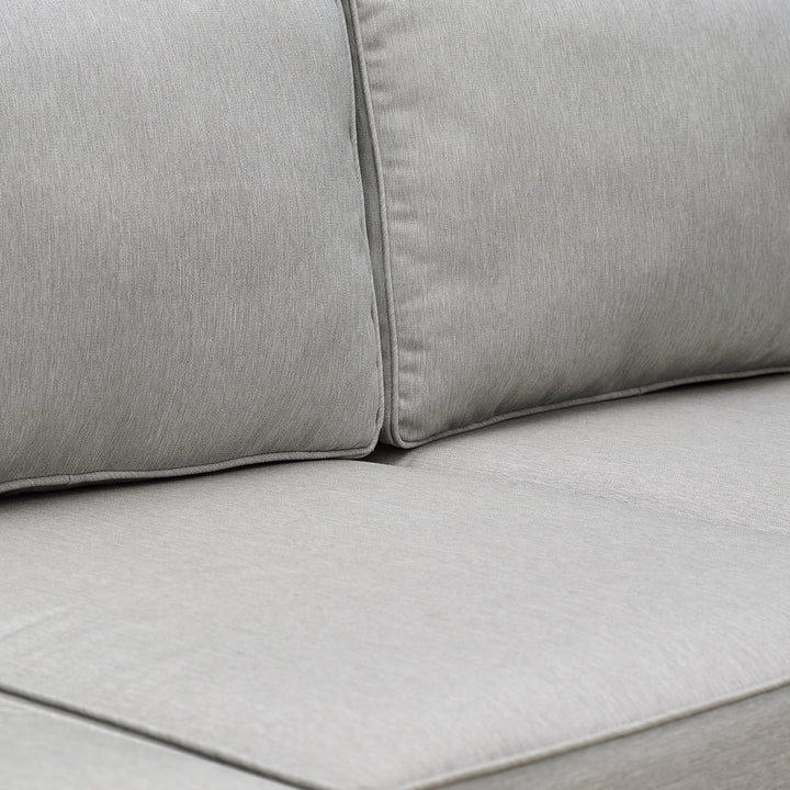 Gabor 75.75" Wide Outdoor Wicker Patio Sofa with Cushions Birch Lane™