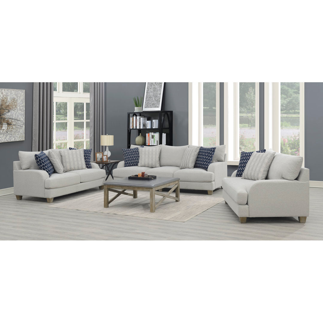 Drisko 102" Recessed Arm Sofa with Reversible Cushions Sand & Stable™
