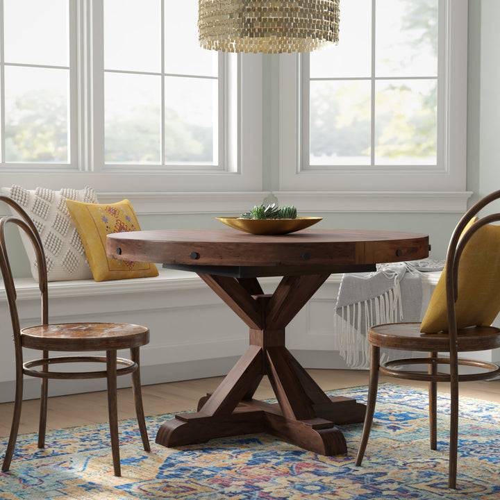 Trevion Solid Mahogany Dining Table Mistana™