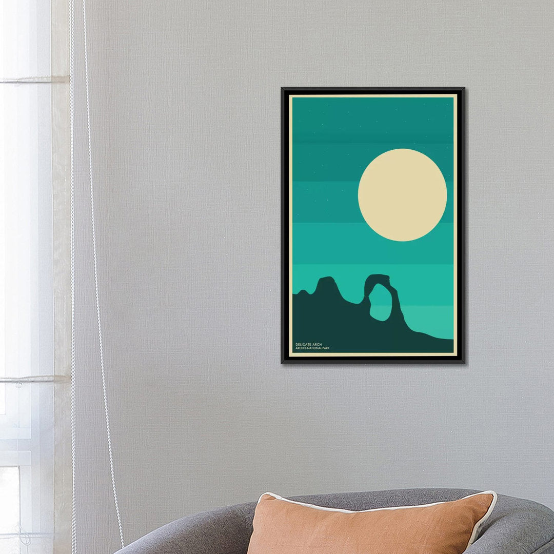 Arches Graphic Art on Wrapped Canvas Union Rustic Mat Color: No Mat Size: 40" H x 26" W x 0.75" D Format: Wrapped Canvas