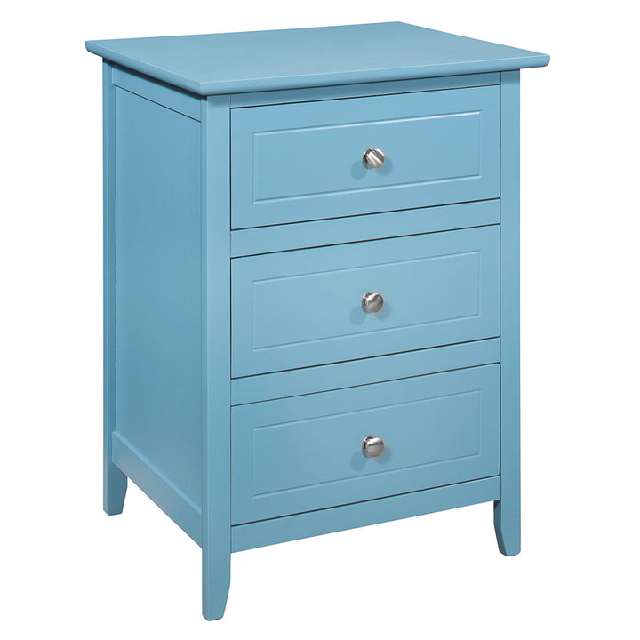 Emjay 3 - Drawer Nightstand Glory Furniture Color: Teal