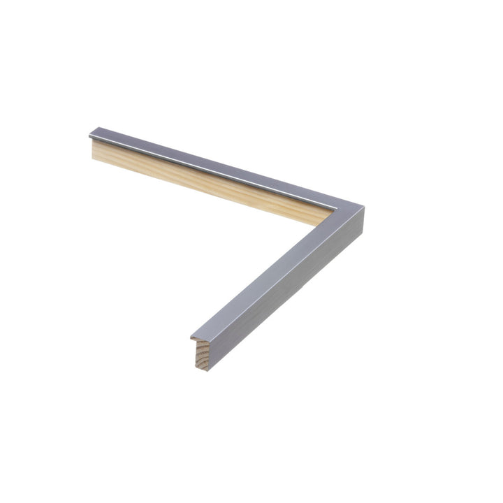 Geo Abstract III Neutral by Becky Thorns - Print on Canvas Mercury Row® Size: 48" H x 32" W   Format: Silver Framed Print, Mat Included: No