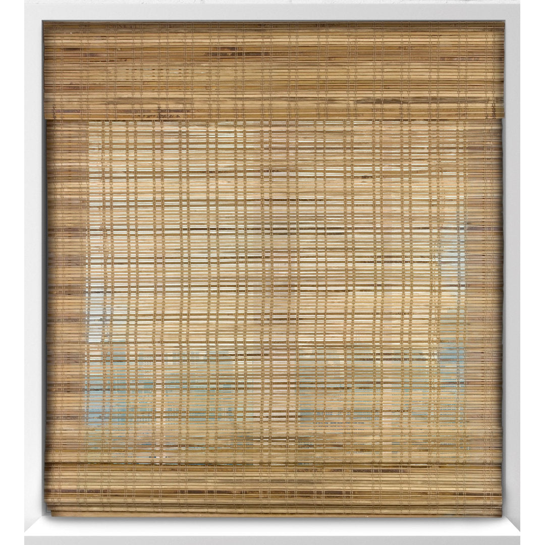 Tuscan Sheer Bamboo Roman Shades Arlo Blinds Length & Width: 35.5"W x 60"L