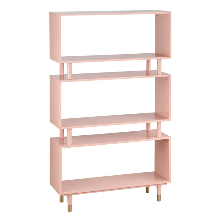 Camylle Standard Bookcase Everly Quinn Color: Blush Pink
