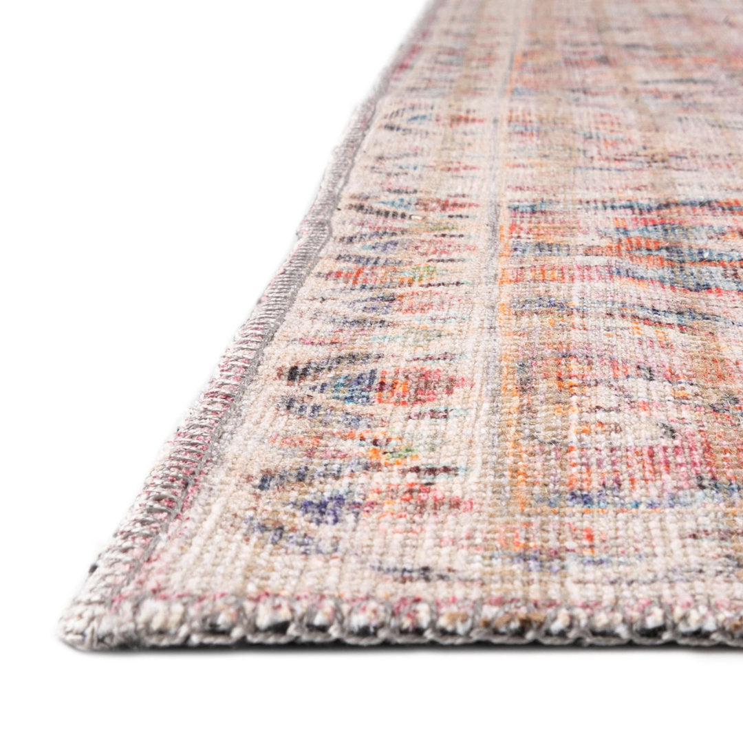 Engelhardt Floral Machine Made Power Loom Chenille Area Rug in Ivory/Pink Mistana™ Rug Size: Rectangle 2' x 3'