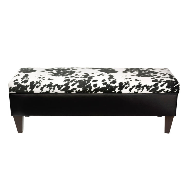 Brooke Upholstered Bench Sole Designs Upholstery Color: Black