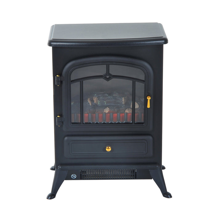 Manor Electric Fireplace Charlton Home® Finish: Black