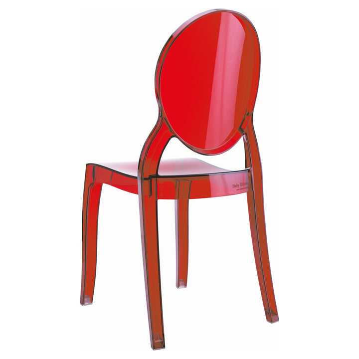 Jordon Kids 12.4'' Desk / Activity Chair Mistana™ Baby & Kids Color: Transparent Red