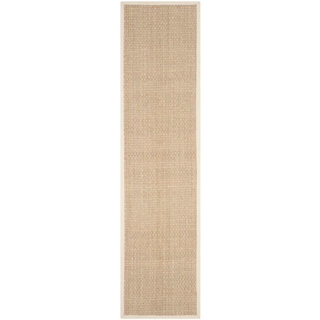 Dollard Natural Fiber Seagrass Rug Breakwater Bay Rug Size: Runner 2'6" x 6'