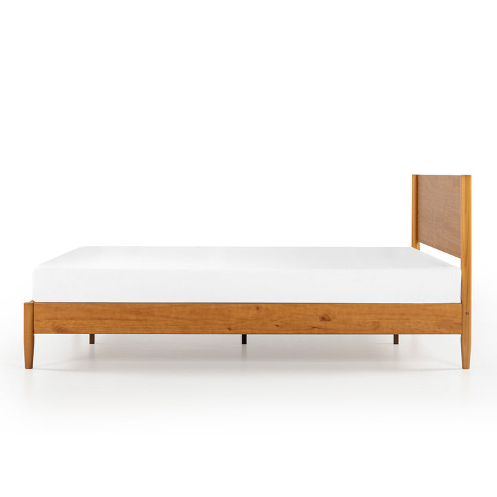 Davyan Low Profile Mid-Century Modern Platform Bed George Oliver Mattress Size: Twin