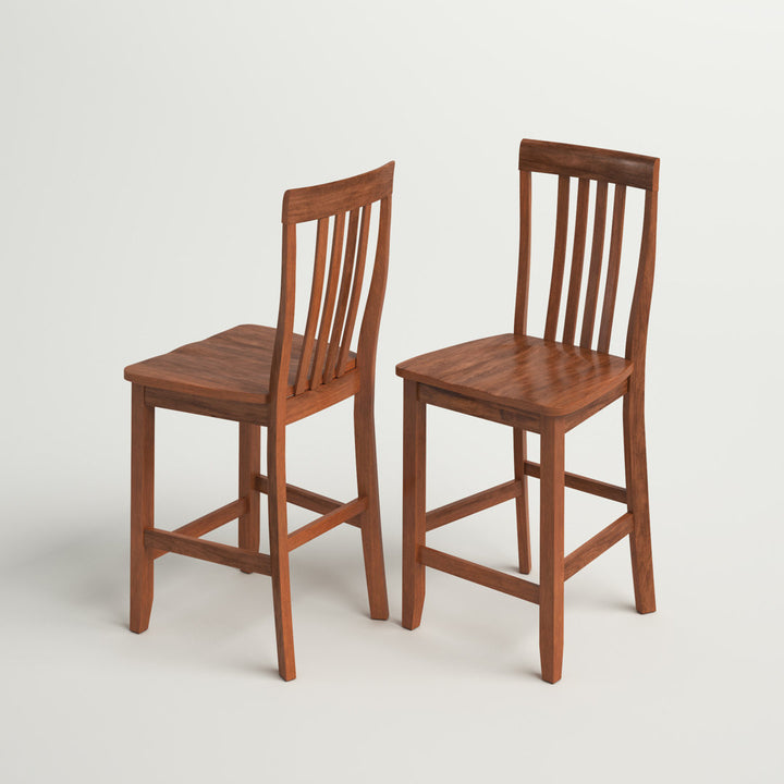 Diamondback Counter and Bar Stool (Set of 2) Three Posts™ Color: Classic Cherry Seat Height: Counter Stool (24" Seat Height)