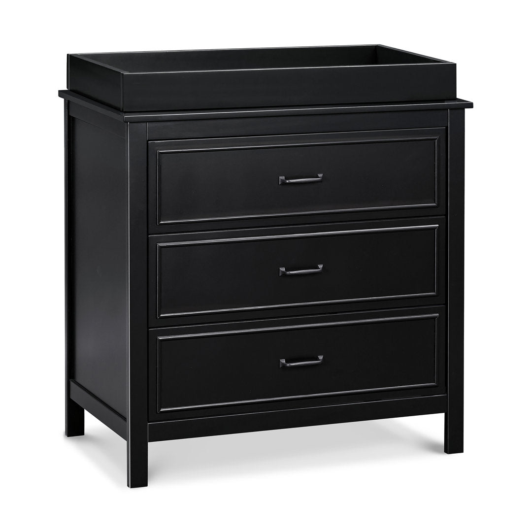 Charlie 3 Drawer Dresser daVinci Color: Ebony