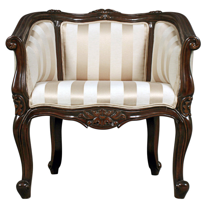 Marguerite Petite Bergere Chair Design Toscano