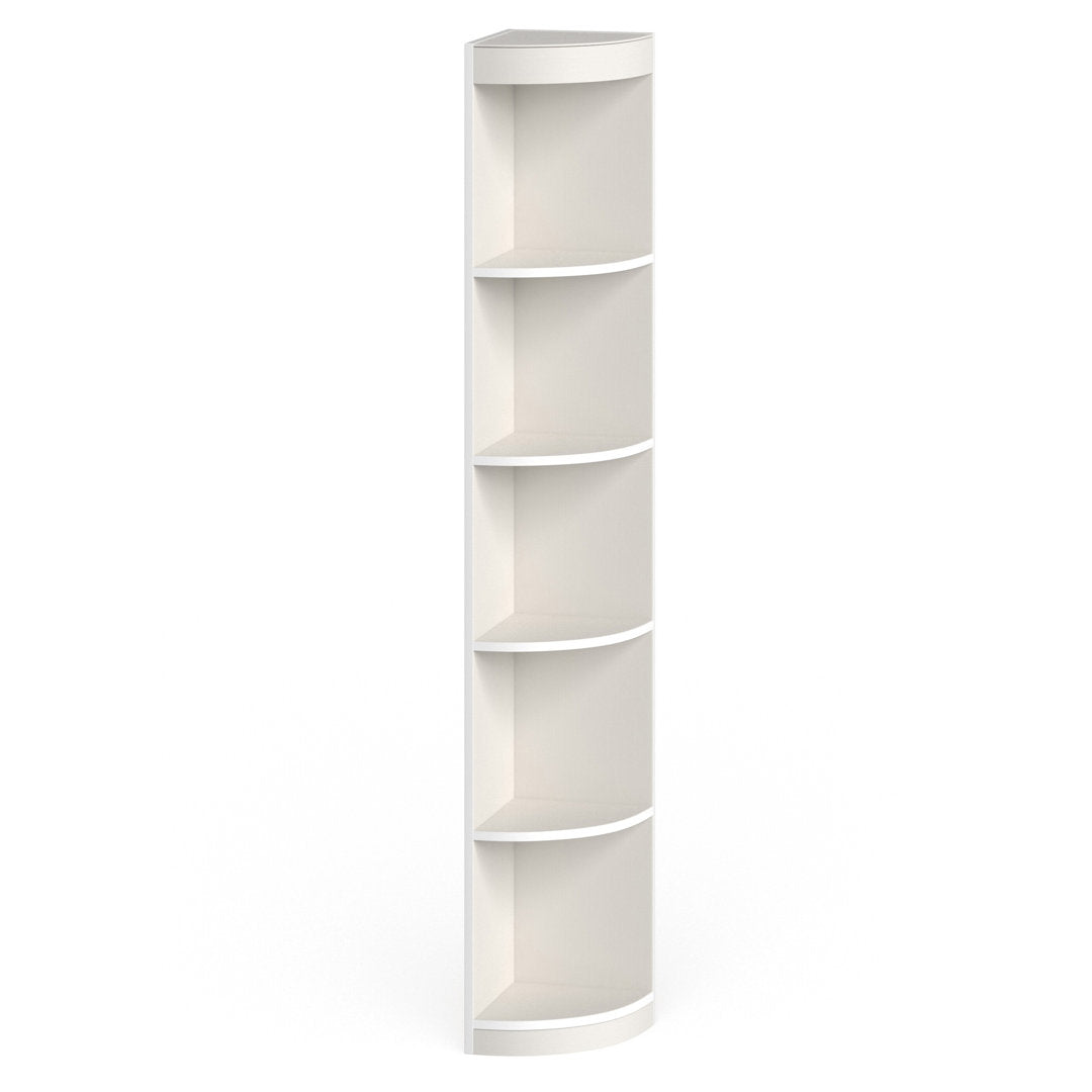 Neffs 77" H x 12" W Corner Bookcase Wade Logan®