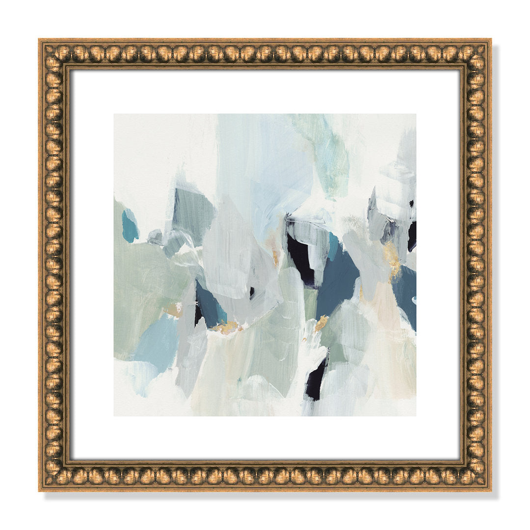 Little Talks III' by Isabelle Z - Painting Print Casa Fine Arts Size: 18.25" H x 18.25" W x 1.13" D Format: Gold Bead Framed Paper