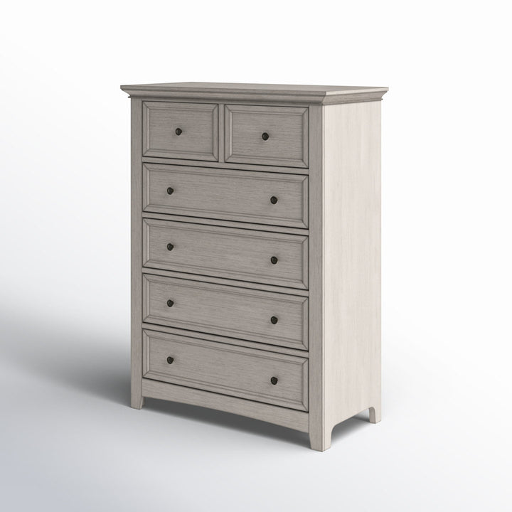Kingery 6 - Drawer Dresser Three Posts™ Color: Antique White