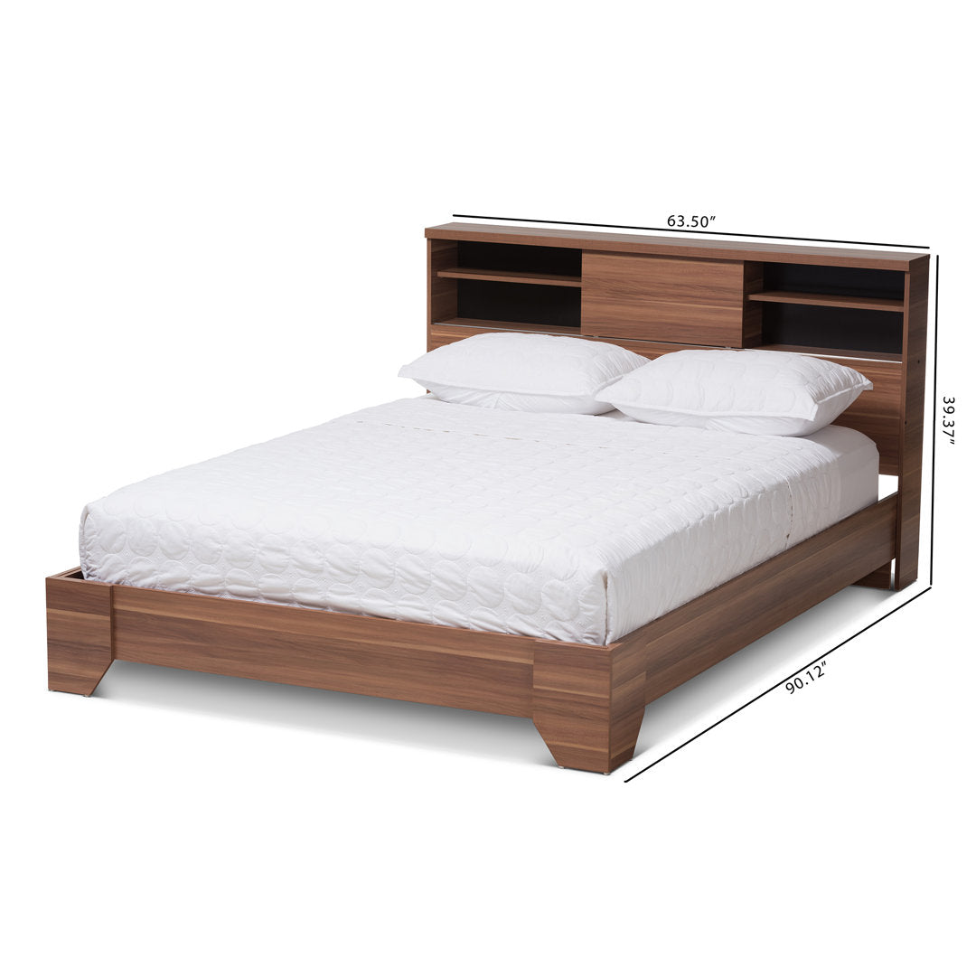 Yessenia Queen Platform Bed Grovelane